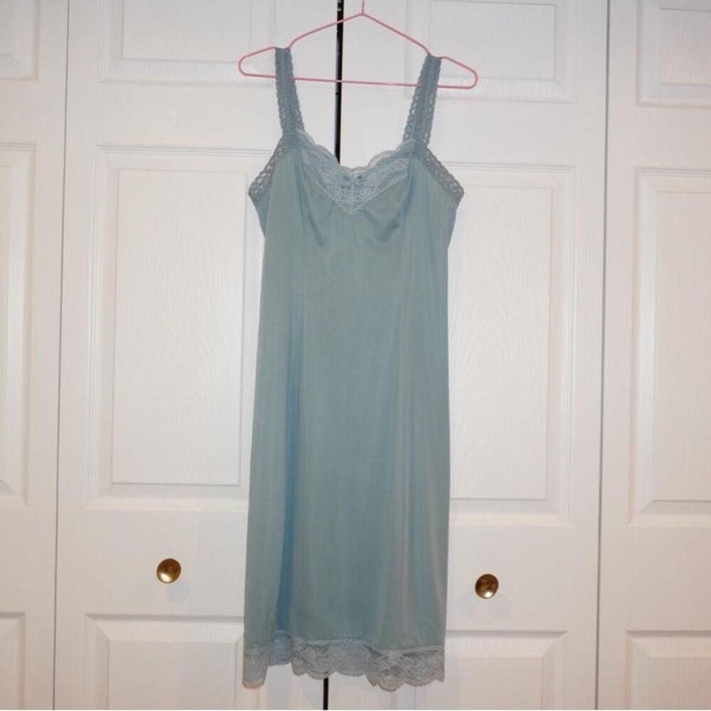 Olga Women's Blue and Green Dress